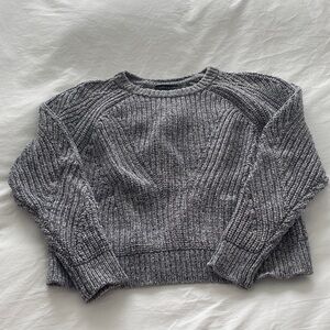 Banana Republic cropped cotton sweater